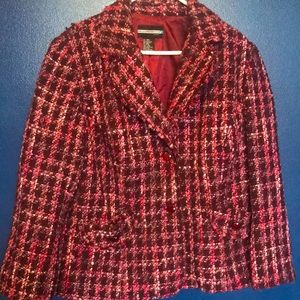 Twead multi color purple pink jacket